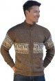 Mens Wool Sweater Wool Cardigan for Men